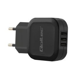 Qoltec Ładowarka sieciowa Qoltec 50191 (3400 mA; 17W; USB)