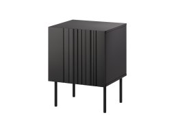 Szafka nocna 2szt ISLA 44,5x40x59 czarny mat