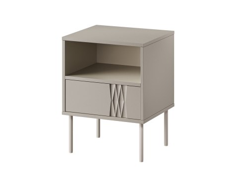 Szafka nocna 2szt TRESSE 44x40x53 kaszmir mat Szafka nocna 2szt TRESSE 44x40x53 kaszmir mat
