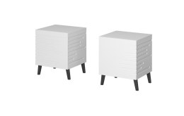 Cama MEBLE Szafka nocna NOVA 44x40x52 biały mat