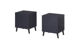 Cama MEBLE Szafka nocna NOVA 44x40x52 granat mat