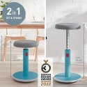 LEITZ LEITZ Ergonomiczny stołek ERGO COSY, niebieski
