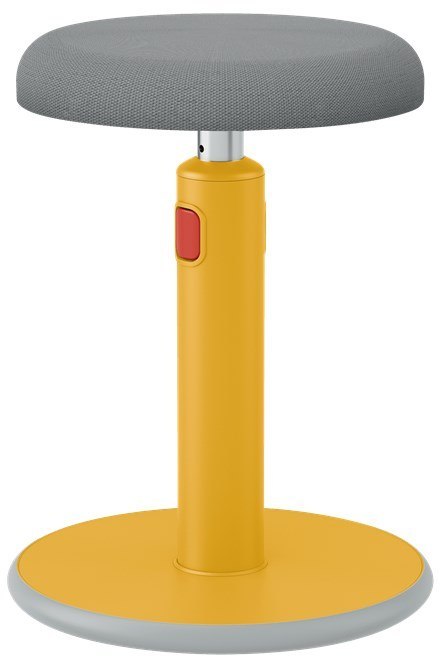 LEITZ Ergonomiczny stołek ERGO COSY, żółty LEITZ Ergonomiczny stołek ERGO COSY, żółty