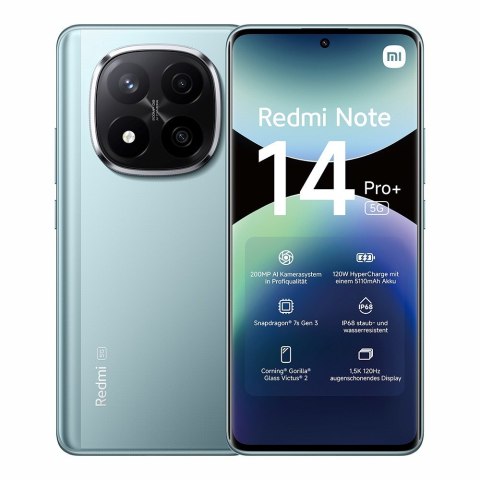 Smartfon Xiaomi Redmi Note 14 Pro+ 5G 8/256GB Frost Blue Smartfon Xiaomi Redmi Note 14 Pro+ 5G 8/256GB Frost Blue