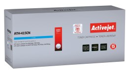 Activejet Activejet ATH-415CN Toner (zamiennik HP 415A W2031A; Supreme; 2100 stron; niebieski) z chipem