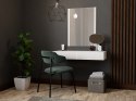 Cama MEBLE Toaletka z lustrem PAFOS 80x41,6x100 biały mat