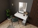 Cama MEBLE Toaletka z lustrem PAFOS 80x41,6x100 biały mat