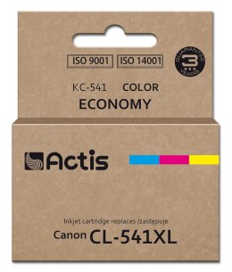 ACTIS Actis KC-541 Tusz (zamiennik Canon CL-541XL; Supreme; 18 ml; niebieski, żółty, czerwony.