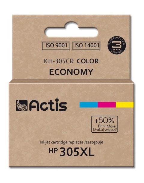 Actis KH-305CR Tusz (zamiennik HP 3YM63AE; Standard; 18 ml; kolor) Actis KH-305CR Tusz (zamiennik HP 3YM63AE; Standard; 18 ml; kolor)