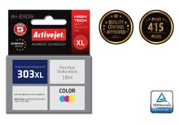 Activejet Activejet AH-303CRX Tusz (zamiennik HP 303XL T6N03AE; Premium; 18ml; kolor)