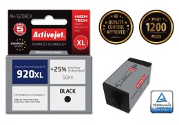Activejet Activejet AH-920BCX Tusz (zamiennik HP 920XL CD975AE; Premium; 50 ml; czarny)