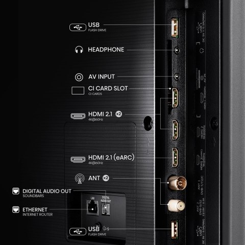 Telewizor Hisense 75U6NQ QLED 75" 4K Ultra HD VIDAA Dolby Atmos DVB-T2 Szary Telewizor Hisense 75U6NQ QLED 75" 4K Ultra HD VIDAA Dolby Atmos DVB-T2 Szary