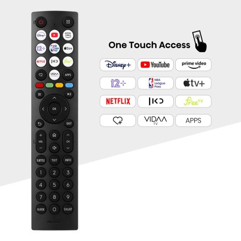 Telewizor Hisense Smart TV Hisense 32A4N HD LED D-LED Czarny Telewizor Hisense Smart TV Hisense 32A4N HD LED D-LED Czarny