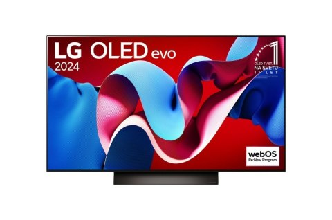 Telewizor LG OLED48C41LA OLED 48'' 4K Ultra HD 120Hz WebOS Dolby Atmos Czarny Telewizor LG OLED48C41LA OLED 48'' 4K Ultra HD 120Hz WebOS Dolby Atmos Czarny