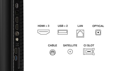 Telewizor TCL 65P7K QLED 65'' 4K Ultra HD Google TV Dolby Atmos DVB-T2 Metaliczny Telewizor TCL 65P7K QLED 65'' 4K Ultra HD Google TV Dolby Atmos DVB-T2 Metaliczny
