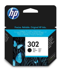 Hewlett-Packard Tusz HP czarny HP 302, HP302=F6U66AE, 190 str.,3,5 ml