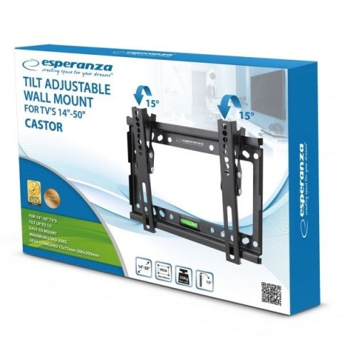 ESPERANZA UCHWYT DO TV 14''-50'' CASTOR ERW010 ESPERANZA UCHWYT DO TV 14''-50'' CASTOR ERW010