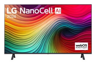 Telewizor LG NanoCell 43NANO81T3A NanoCell 43'' 4K Ultra HD WebOS 24 Dolby Digital Plus DVB-T2 Ashed Blue (WYPRZEDAŻ)