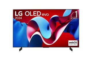 Telewizor LG OLED42C41LA OLED 42'' 4K Ultra HD 120Hz WebOS Dolby Atmos Czarny (WYPRZEDAŻ)