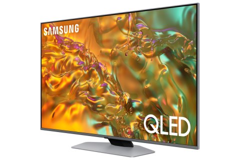 Telewizor Samsung QE85Q80DATXXH QLED 85'' 4K Ultra HD 120Hz Tizen Dolby Atmos Srebrny Telewizor Samsung QE85Q80DATXXH QLED 85'' 4K Ultra HD 120Hz Tizen Dolby Atmos Srebrny