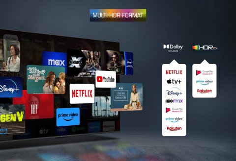 Telewizor TCL 85C655 QLED 85'' 4K Ultra HD Google TV Dolby Atmos DVB-T2 Czarny (WYPRZEDAŻ) Telewizor TCL 85C655 QLED 85'' 4K Ultra HD Google TV Dolby Atmos DVB-T2 Czarny (WYPRZEDAŻ)