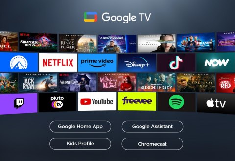Telewizor TCL 85C655 QLED 85'' 4K Ultra HD Google TV Dolby Atmos DVB-T2 Czarny (WYPRZEDAŻ) Telewizor TCL 85C655 QLED 85'' 4K Ultra HD Google TV Dolby Atmos DVB-T2 Czarny (WYPRZEDAŻ)
