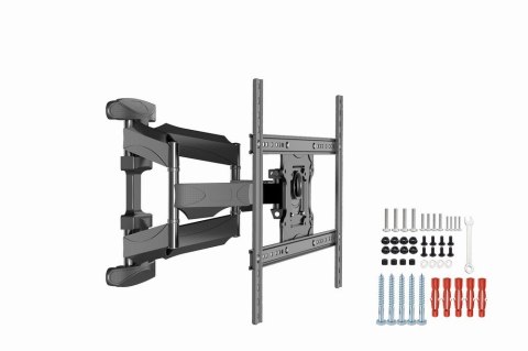 GEMBIRD UCHWYT ŚCIENNY REGULOWANY LCD 32"-75" VESA MAX 600 X 400MM, DO 45KG GEMBIRD UCHWYT ŚCIENNY REGULOWANY LCD 32"-75" VESA MAX 600 X 400MM, DO 45KG