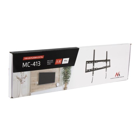 MACLEAN UCHWYT DO TV MAX VESA 600X400, 32-80", 45KG, REG. ODCHYLENIA +0°~-10° MC-413 MACLEAN UCHWYT DO TV MAX VESA 600X400, 32-80", 45KG, REG. ODCHYLENIA +0°~-10° MC-413