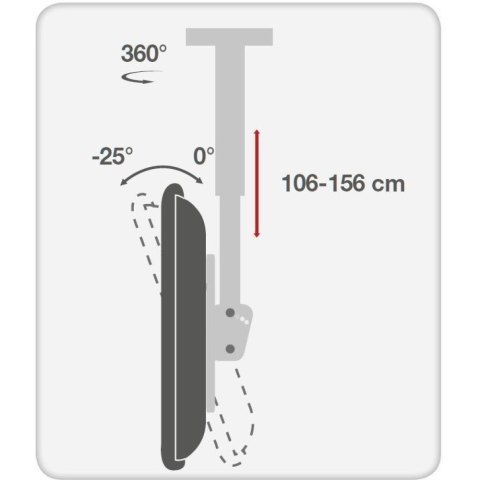TECHLY UCHWYT SUFITOWY TV LED/LCD 37-70 CALI 50KG TECHLY UCHWYT SUFITOWY TV LED/LCD 37-70 CALI 50KG