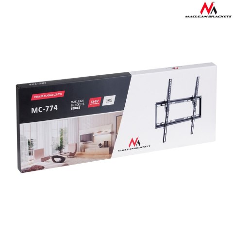 Uchwyt ścienny do telewizora Maclean MC-774 (ścienne, Uchylny; 32" - 55"; max. 35kg) Uchwyt ścienny do telewizora Maclean MC-774 (ścienne, Uchylny; 32" - 55"; max. 35kg)