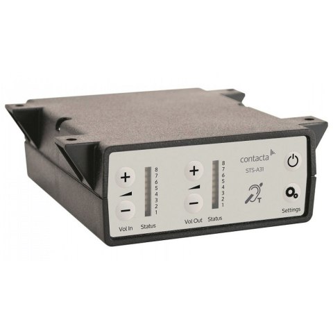 CONTACTA INTERKOM STS-K001L-G, ZESTAW (WZMACNIACZ, MODUŁ DLA INTERESANTA, MODUŁ DLA OBSŁUGI, ZASILACZ, PĘTLA INDUKCYJNA) CONTACTA INTERKOM STS-K001L-G, ZESTAW (WZMACNIACZ, MODUŁ DLA INTERESANTA, MODUŁ DLA OBSŁUGI, ZASILACZ, PĘTLA INDUKCYJNA)