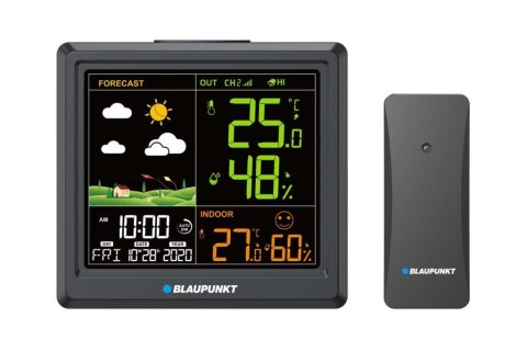 Stacja pogodowa Blaupunkt WS25BK czarna Stacja pogodowa Blaupunkt WS25BK czarna