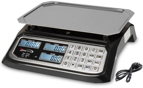 Waga elektroniczna WAGI TARCZYN WT-1015 40kg Waga elektroniczna WAGI TARCZYN WT-1015 40kg