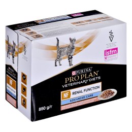 PURINA NESTLE PURINA PVD Feline NF Renal Function ST/OX Łosoś - mokra karma dla kota - 10x85 g