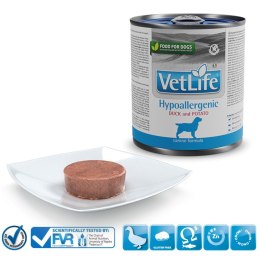 Farmina FARMINA Vet Life Hypoallergenic Duck & Potato - mokra karma dla psa - 300g