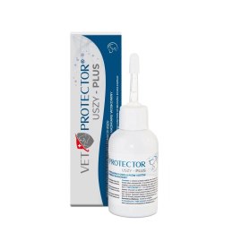 JM Sante JM SANTE VET PROTECTOR USZY PLUS płyn do pielęgnacji uszu 50 ml