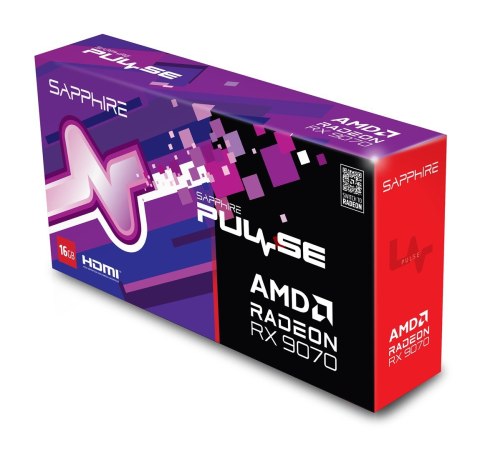 Karta graf. SAPPHIRE PULSE RX 9070 GAMING 16GB Karta graf. SAPPHIRE PULSE RX 9070 GAMING 16GB