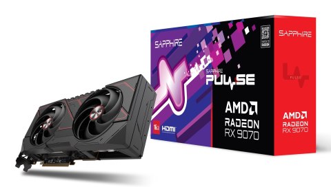 Karta graf. SAPPHIRE PULSE RX 9070 GAMING 16GB Karta graf. SAPPHIRE PULSE RX 9070 GAMING 16GB