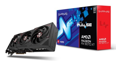 Karta graf. SAPPHIRE PULSE RX 9070 XT GAMING 16GB Karta graf. SAPPHIRE PULSE RX 9070 XT GAMING 16GB
