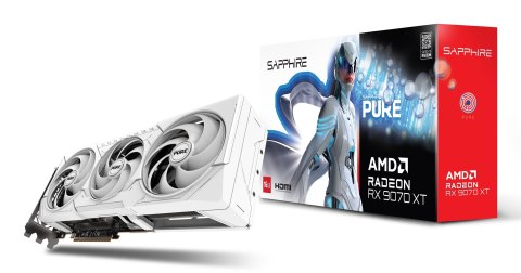 Karta graf. SAPPHIRE PURE RX 9070 XT GAMING OC 16GB Karta graf. SAPPHIRE PURE RX 9070 XT GAMING OC 16GB
