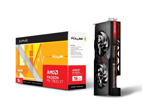 Karta graficzna SAPPHIRE RADEON RX 7800 XT PULSE GAMING 16GB GDDR6 DUAL (WYPRZEDAŻ) Karta graficzna SAPPHIRE RADEON RX 7800 XT PULSE GAMING 16GB GDDR6 DUAL (WYPRZEDAŻ)