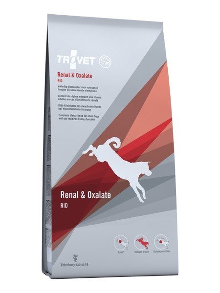 Trovet RID Renal & Oxalate pies 12,5kg Trovet RID Renal & Oxalate pies 12,5kg