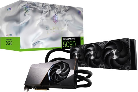 Karta graf MSI GeForce RTX 5090 32G SUPRIM LIQUID S Karta graf MSI GeForce RTX 5090 32G SUPRIM LIQUID S