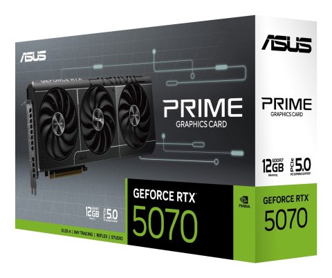 Karta graficzna ASUS PRIME GeForce RTX 5070 12GB Karta graficzna ASUS PRIME GeForce RTX 5070 12GB