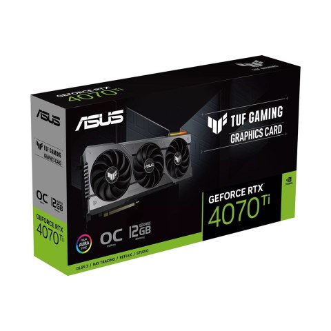 Karta graficzna ASUS TUF Gaming GeForce RTX 4070 Ti 12GB GDDR6X OC Edition (WYPRZEDAŻ) Karta graficzna ASUS TUF Gaming GeForce RTX 4070 Ti 12GB GDDR6X OC Edition (WYPRZEDAŻ)