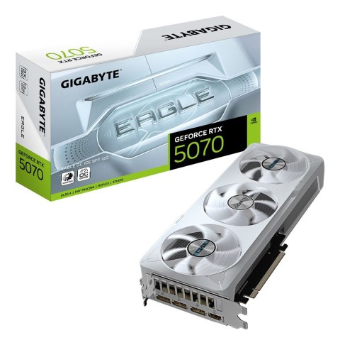 Karta graficzna Gigabyte GeForce RTX 5070 EAGLE OC ICE 12GB Karta graficzna Gigabyte GeForce RTX 5070 EAGLE OC ICE 12GB