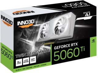 Karta graficzna INNO3D RTX 5060 Ti Twin X2 OC WHITE 8GB