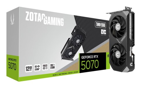 Karta graficzna ZOTAC GAMING GeForce RTX 5070 Twin Edge OC 12GB Karta graficzna ZOTAC GAMING GeForce RTX 5070 Twin Edge OC 12GB
