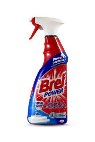 Bref POWER Płyn do czyszczenia łazienek z kamienia i brudu 750ml