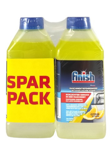 Czyścik do zmywarek FINISH LEMON 2x250ml (dwupak) Czyścik do zmywarek FINISH LEMON 2x250ml (dwupak)